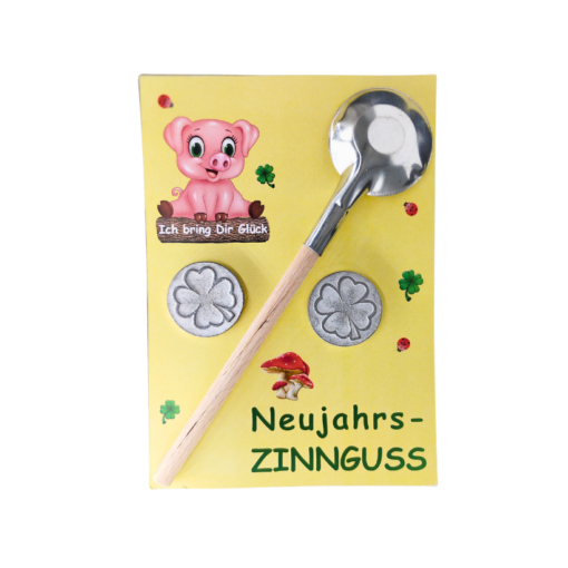 Zinnguss 2er Set+Löffel (VPE 6)
