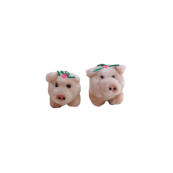Plüschschwein mit Blume (VPE 15)
