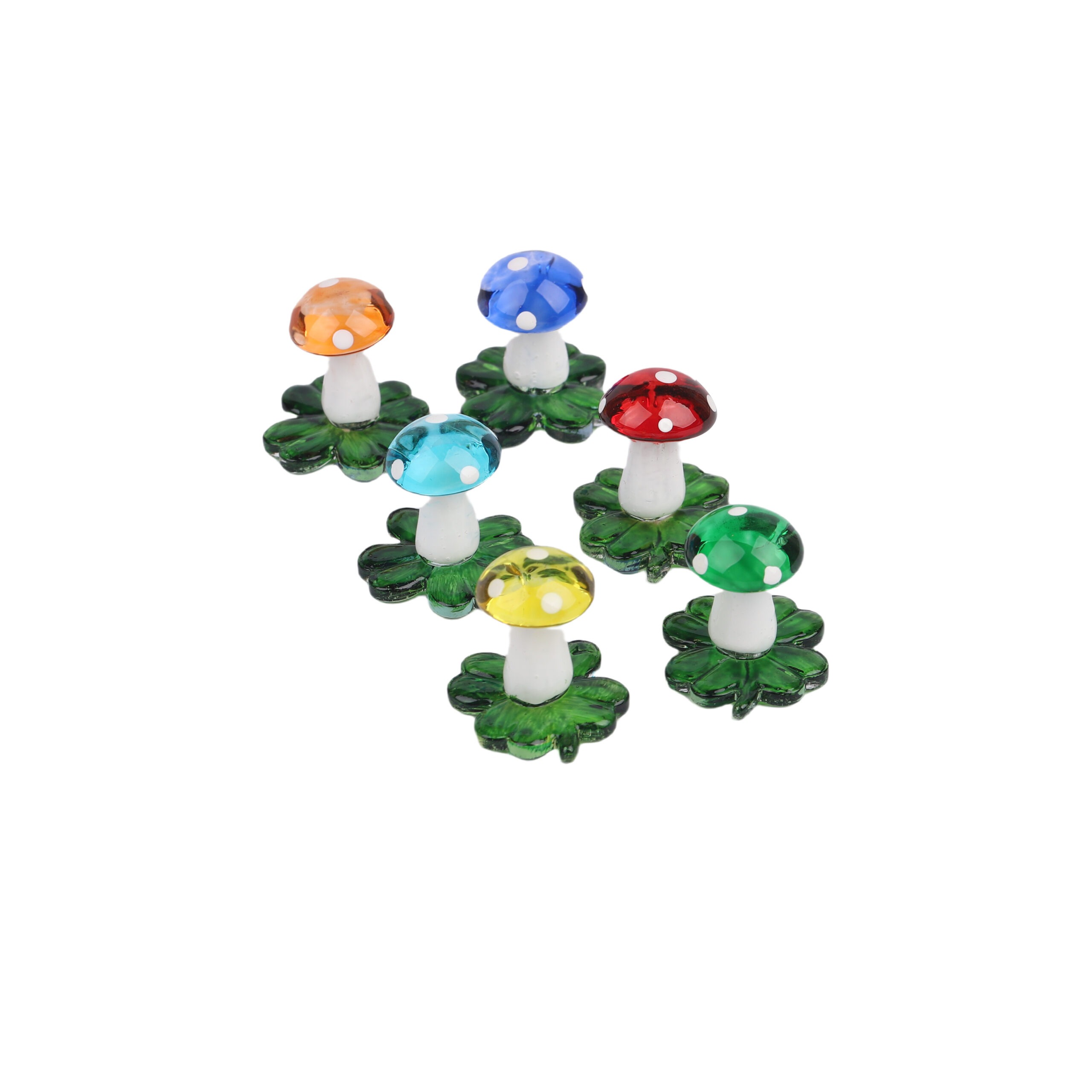 Glaspilz färbig auf Glasklee (VPE 12) – Bild 2