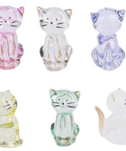 Alternative view of Glaskatze, färbig neu (VPE 12)