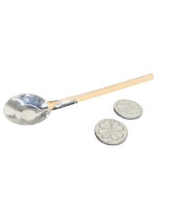 Alternative view of Zinnguss 2er Set+Löffel (VPE 6)