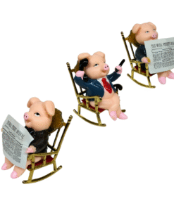 Alternative view of Schwein im Schaukelstuhl (VPE 4)