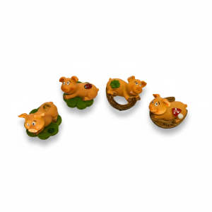 Schwein auf Klee und Huf (VPE 12)