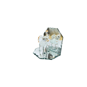 Glaselefant am Spiegel (VPE 1)