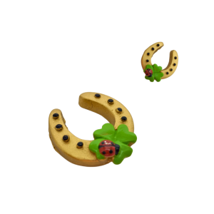 Hufeisen klein mit Kleeblatt (VPE 48)