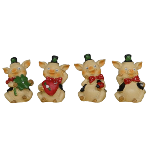 Polyschwein mit Zylinder (VPE 4)