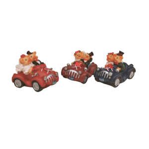 Hochzeitspärchen im Auto (VPE 4)