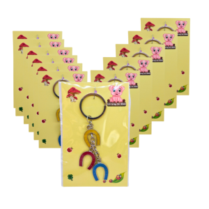 Schlüsselanhänger mit 3 kl. Hufeisen (VPE 12)