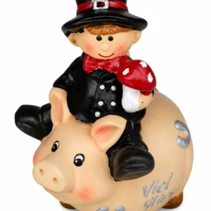 Keramiksparkasse Feger auf Schwein (VPE6)