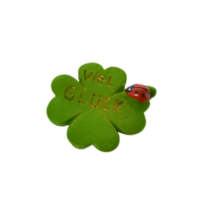 Kleeblatt mit Marienkäfer (VPE 12)