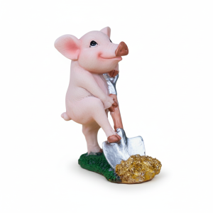 Polyschwein schaufelt Gold (VPE 9)