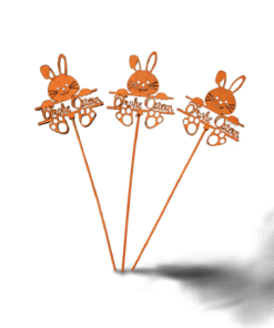 Holz Osterhase "Frohe Ostern"