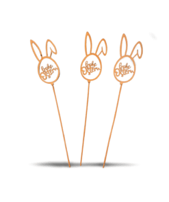 Holz Osterei "Frohe Ostern"