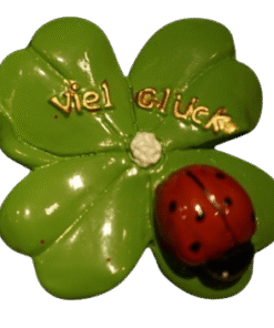 Kleeblatt mit Marienkäfer (VPE 24)