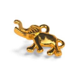 Metalltalis gold, Elefant lang (VPE 100)