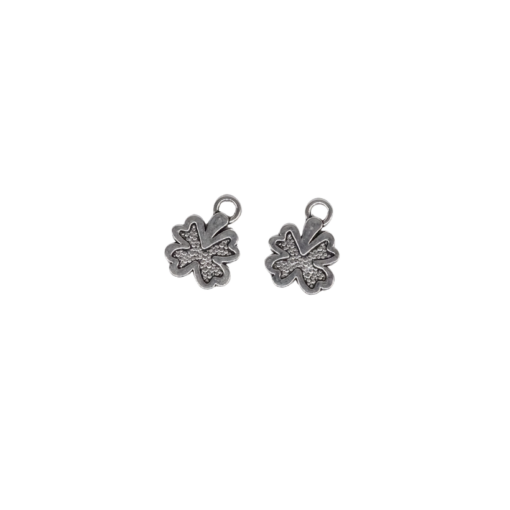 Metalltalis silber, Klee gespr. (VPE 100)