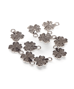 Alternative view of Metalltalis silber, Klee gespr. (VPE 100)