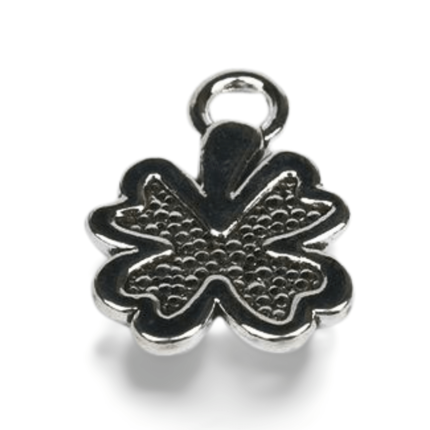 Metalltalis silber, Klee gespr. (VPE 100) – Bild 3