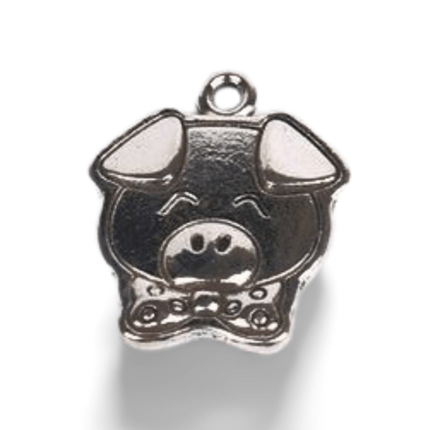 Metalltalis silber, Schwein (VPE 100)