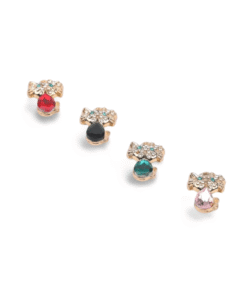 Alternative view of Metalltalis Katze mit Diamantimitation  (VPE 50)