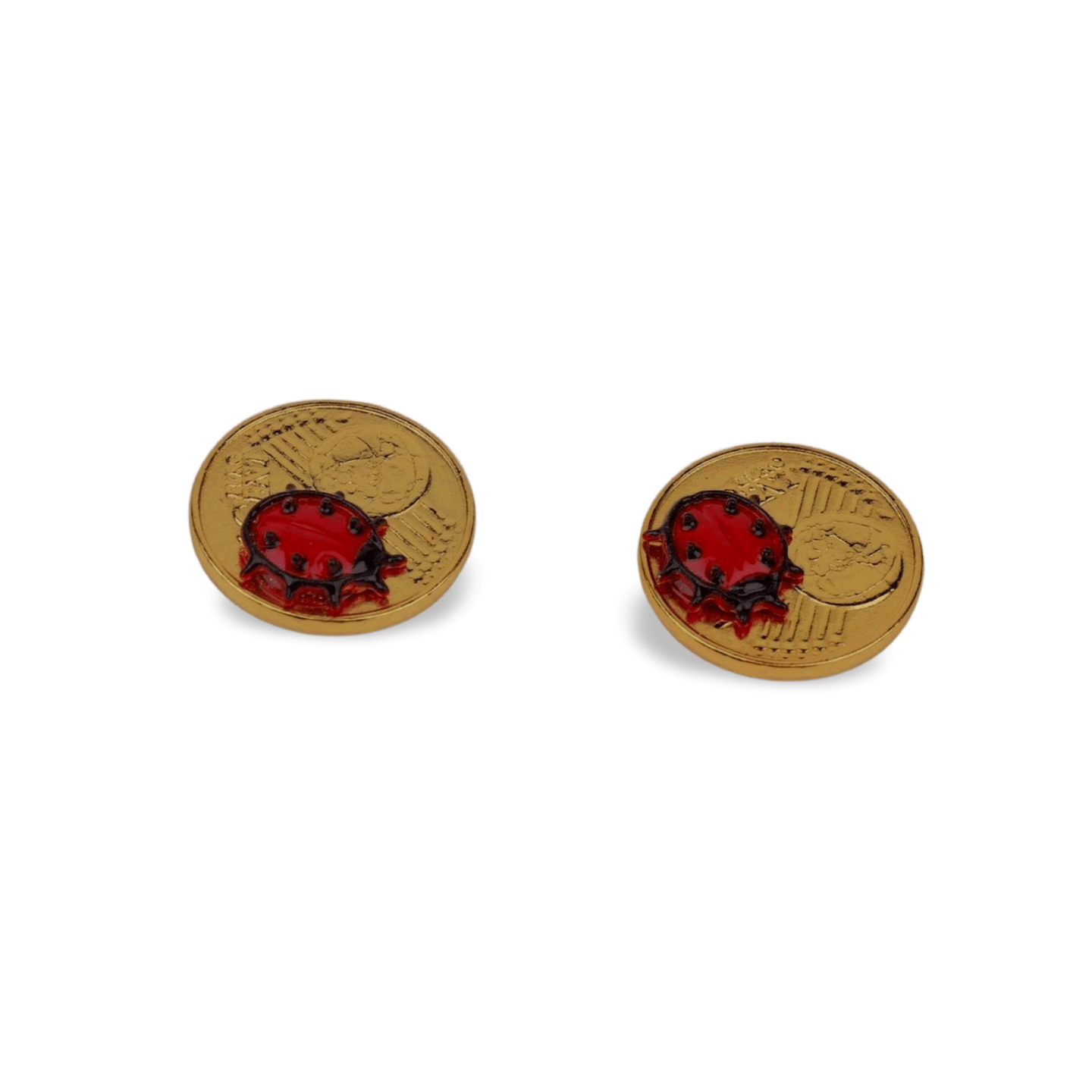 Goldmünze mit Marienkäfer (VPE 50)