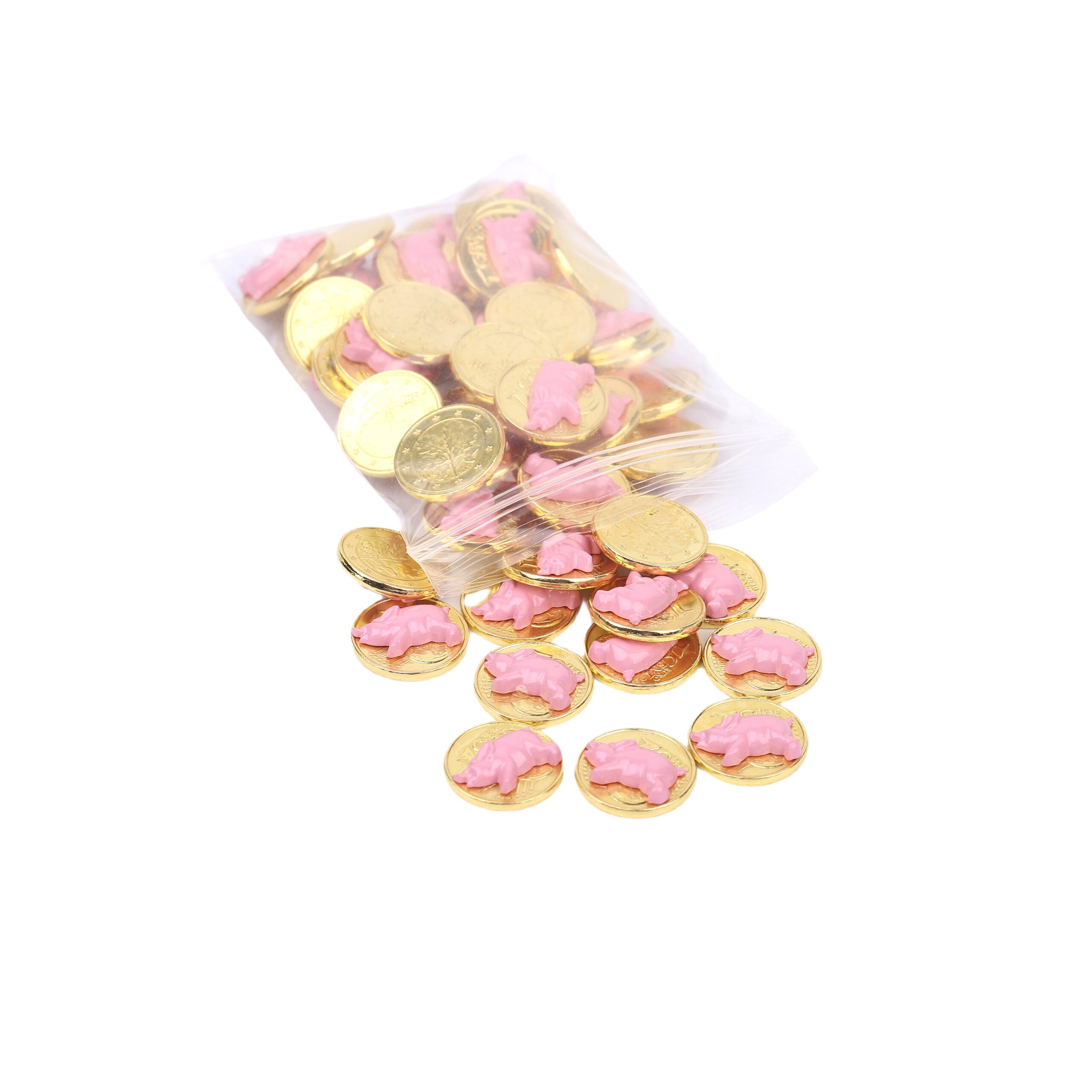 Goldmünze mit Schwein (VPE 50) – Bild 2