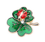 Metallkäfer auf Klee, Sticker (VPE 50)