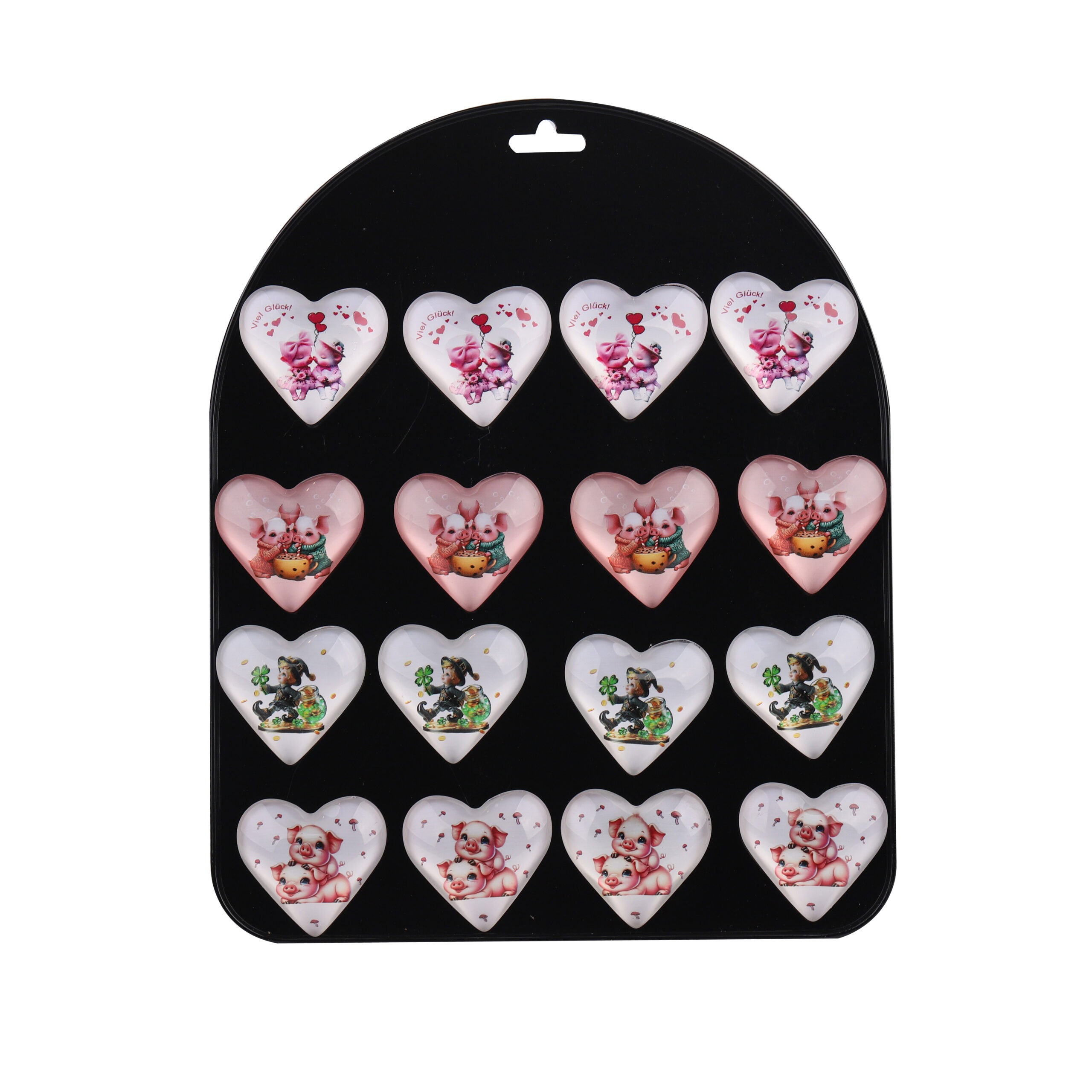 Magnet, Herz, 4.5 cm (VPE 16) – Bild 2