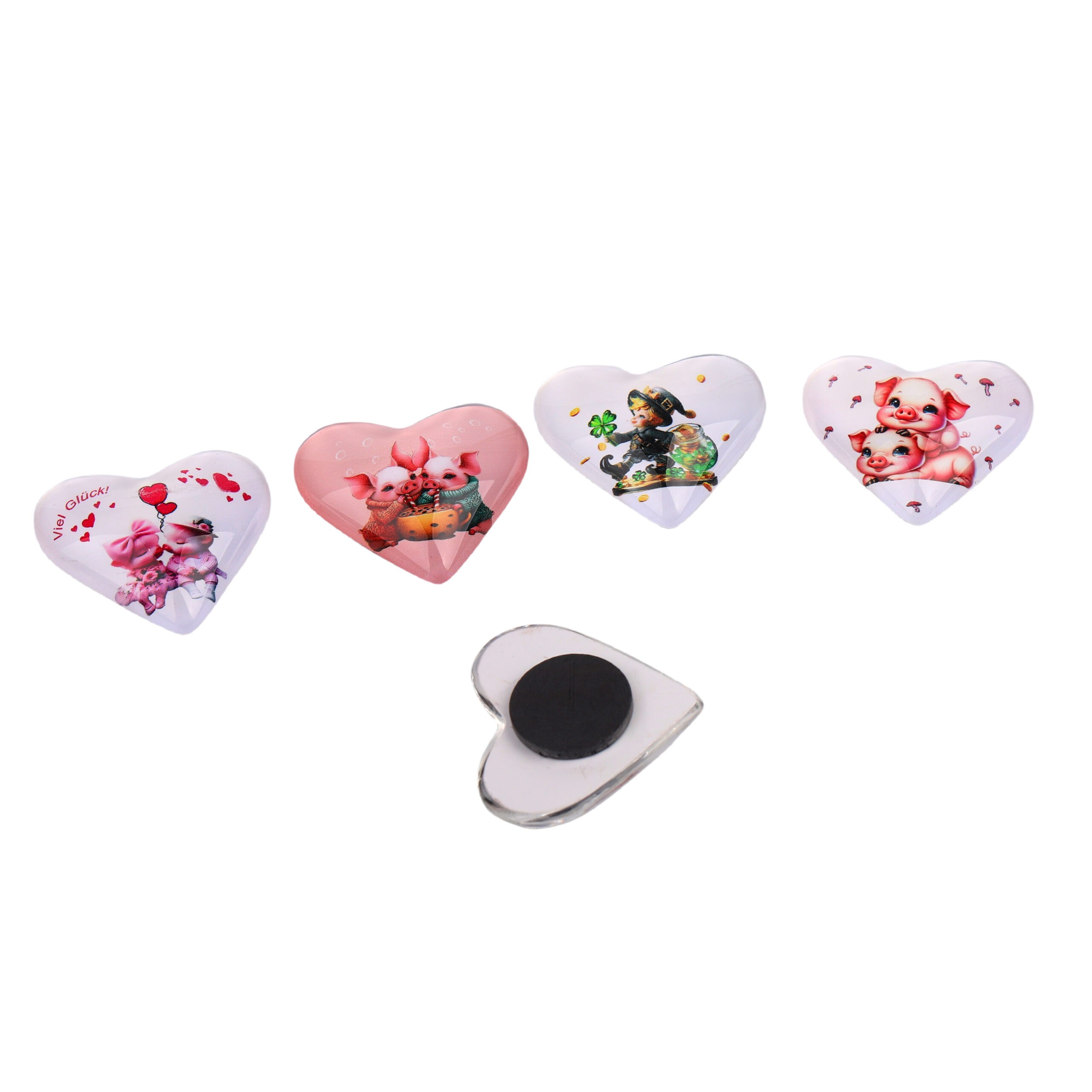 Magnet, Herz, 4.5 cm (VPE 16)