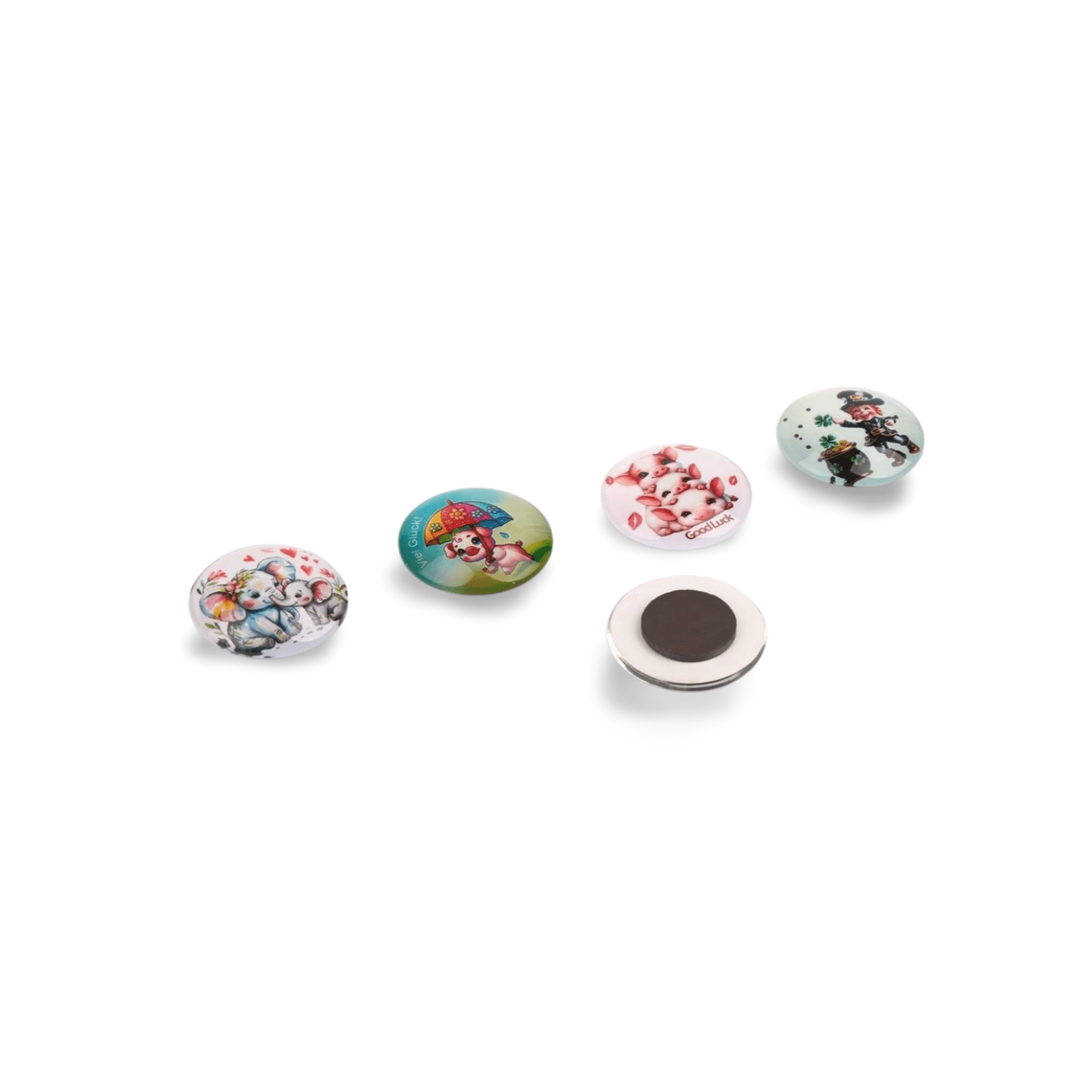 Magnet, rund, 4.5 cm (VPE 16) – Bild 2