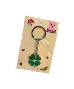 Schlüsselanhänger mit Kleeblatt (VPE 12)