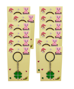 Alternative view of Schlüsselanhänger mit Kleeblatt (VPE 12)