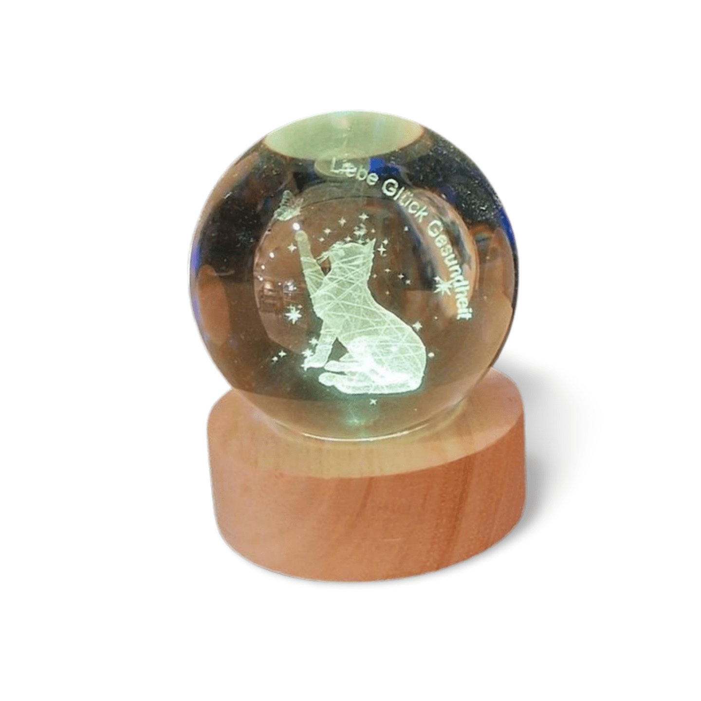 LED Kugel "Katze" (VPE 6)