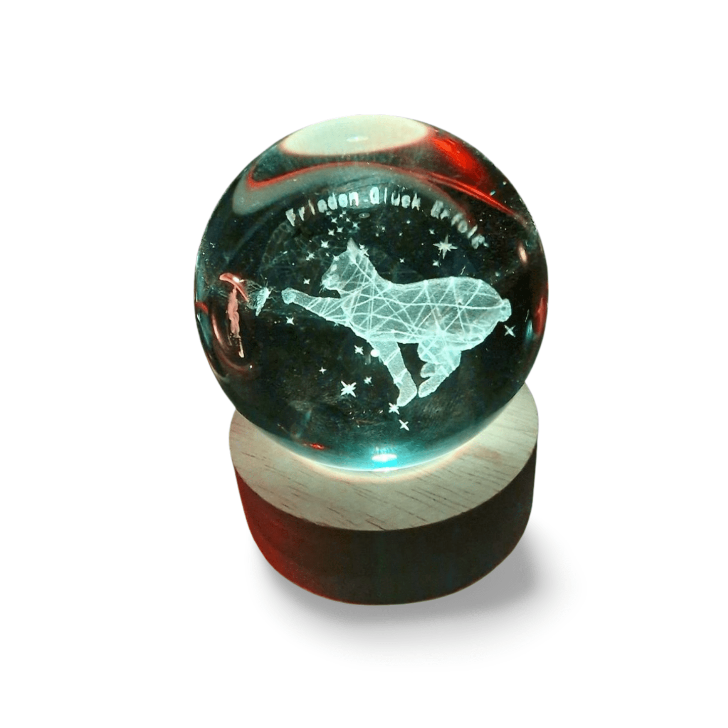 LED Kugel "Katze" (VPE 6) – Bild 3