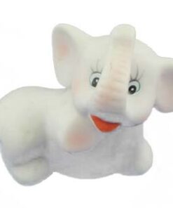 Alternative view of Porz.Elefant weiss unglasiert (VPE 10)