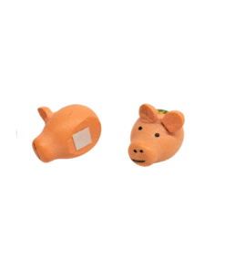 Alternative view of Glücksaufkleber Holzschwein (VPE 10)