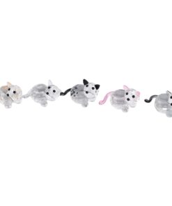 Glasmaus geschliffen, färb. sort. (VPE 10)