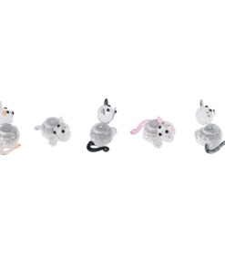 Alternative view of Glasmaus geschliffen, färb. sort. (VPE 10)