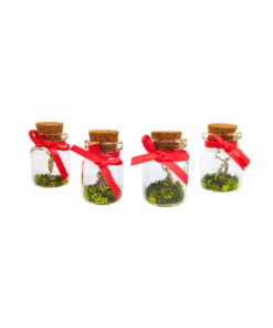 Glaszylinder mit Metalltalis (VPE 12)