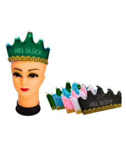 Krone mit LED Viel Glück (VPE 50)