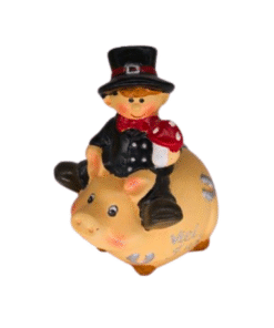 Keramiksparkasse Feger auf Schwein (VPE6)