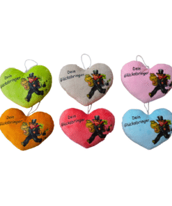 Herzkissen in 6 Farben (VPE 6)