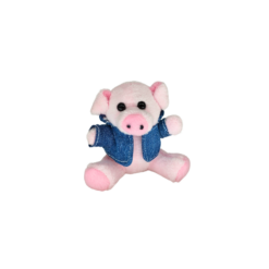 Plüschschwein mit Jacke (VPE 1)