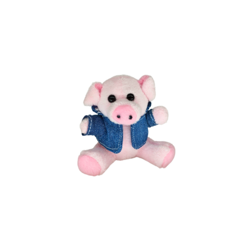 Plüschschwein mit Jacke (VPE 1)