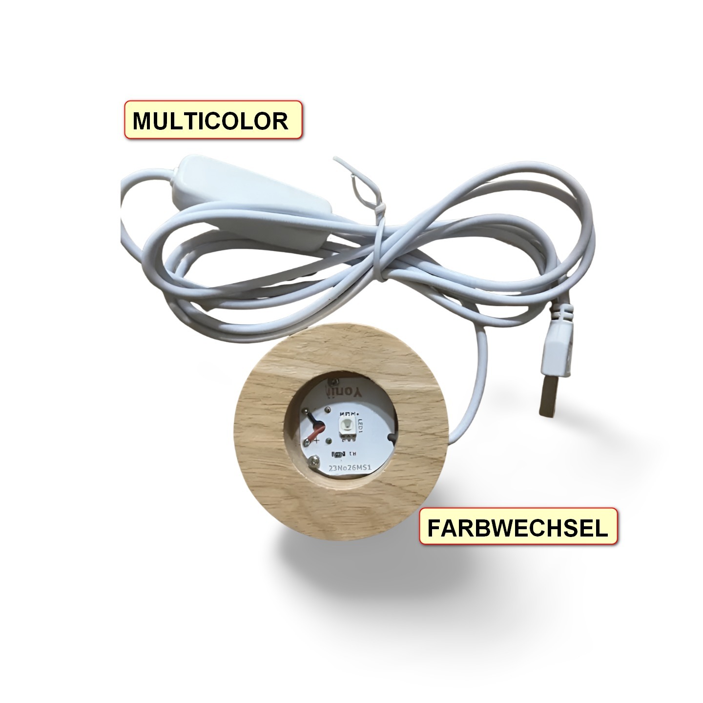 LED Kugel "Engel" (VPE 6) – Bild 2